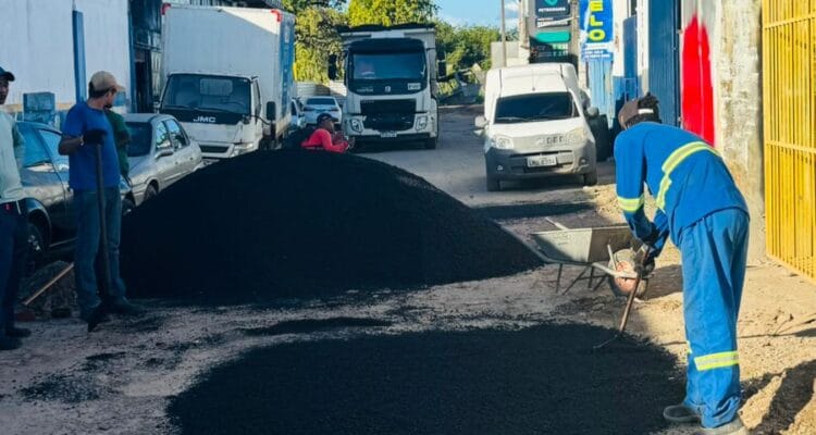Valença recebe obras de requalificação asfáltica em rodovias e vias urbanas