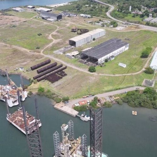 Contrato com a Petrobras é assinado para uso do principal canteiro de obras da Ponte Salvador–Ilha de Itaparica