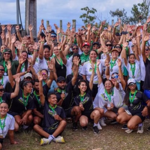 Run Águas reúne cerca de 250 participantes em corrida e caminhada na Serra do Abiá, em Valença