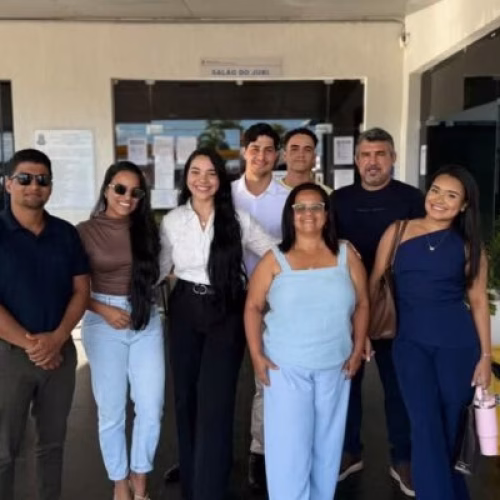Turma Gama de Direito da FAESB realiza visita técnica ao Fórum da Comarca de Valença